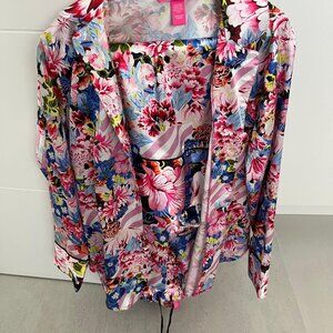 Victoria's Secret x Mary Katrantzou Silk Pajama Set